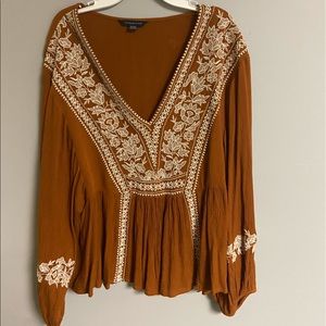 Flowy long sleeve shirt